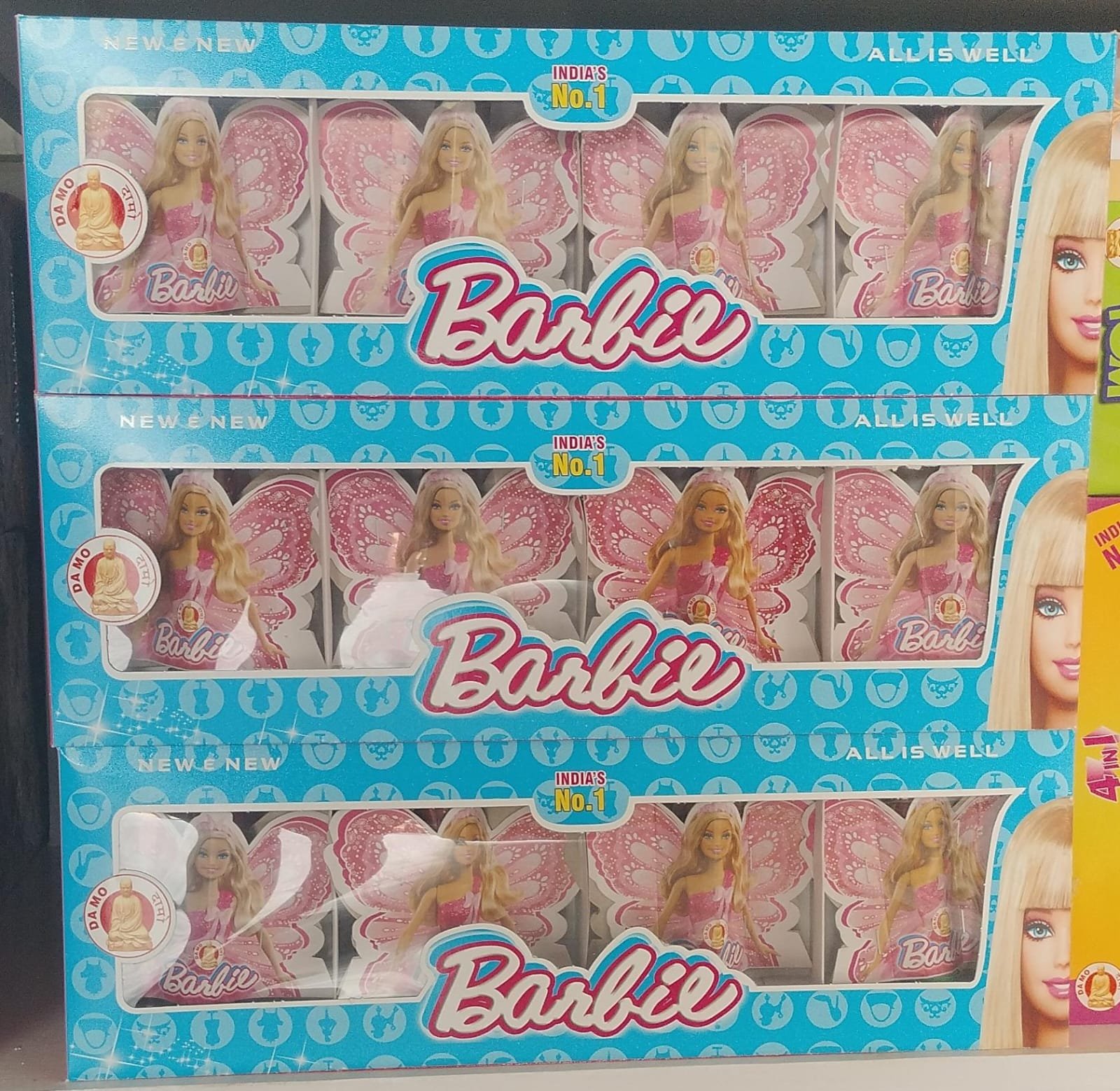 SK Pyro Park BARBIE PINK SKY 4PCS