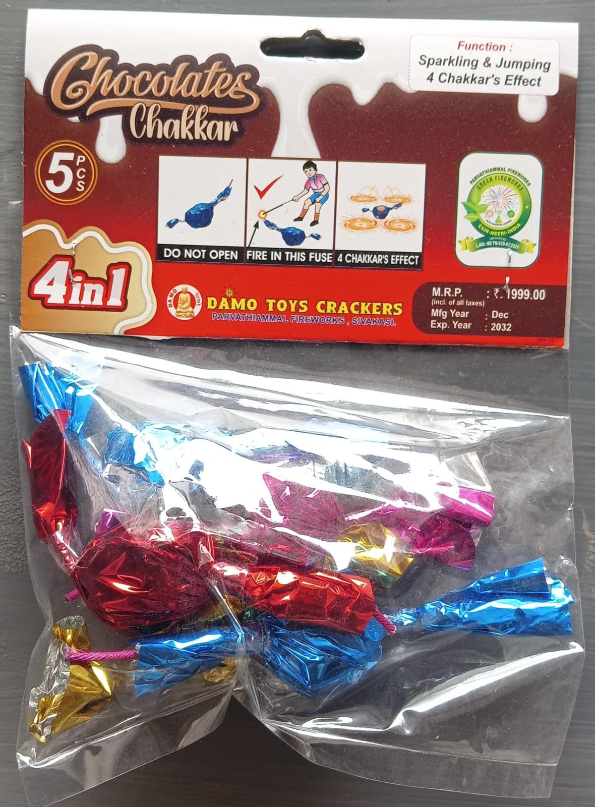 SK Pyro Park CHOCALATE CHAKKER 4 IN 1