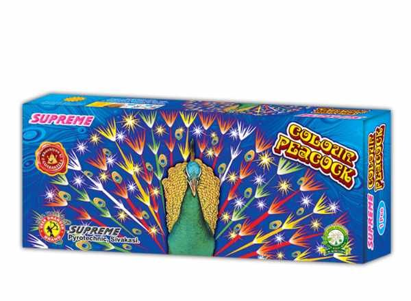 SK Pyro Park COLOURFUL PEACOCK DELUXE