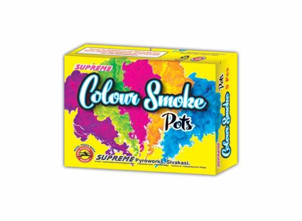 SK Pyro Park COLOUR SMOKE POTS SMALL