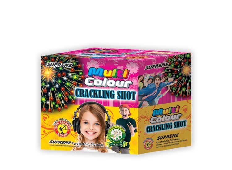 SK Pyro Park CRACKLING MULTI COLOUR 7 SHORTS